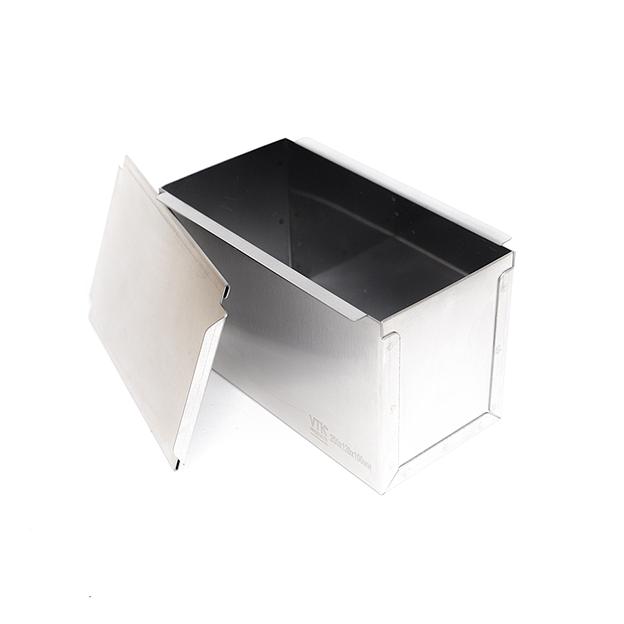 Форма для тостового хлеба с крышкой 300х130х130 мм нержавеющая сталь фото 1