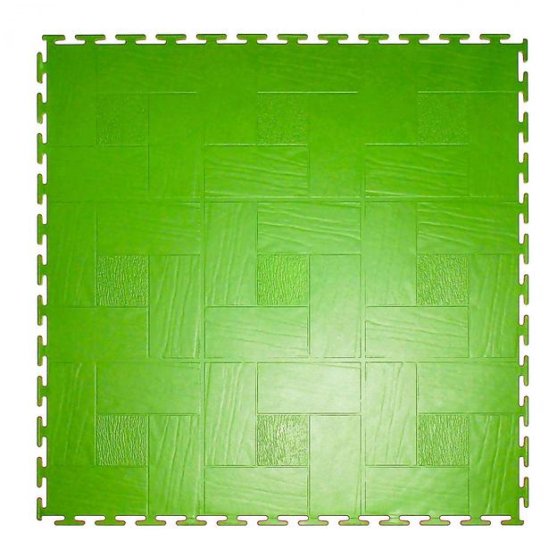 Sensor Wood – универсальное напольное покрытие, Цвет Салатовый RAL 6018, Толщина модуля 5 мм. фото 1