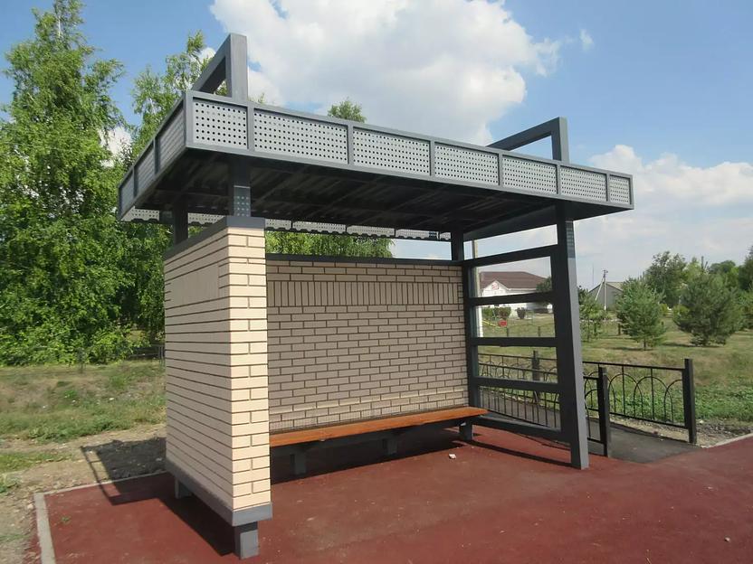 Остановочные комплексы - Стальные металлоконструкции фото 2