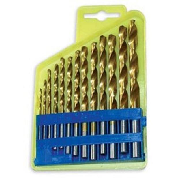 ЗУБР Набор сверл по металлу 13 шт (d=1,5-6,5 мм) ТИТАН, сталь Р6М5, класс А, "ЭКСПЕРТ" 29615-H13 [29615-H13/29615-H13_z01] фото 1