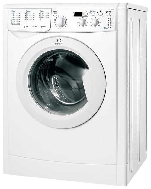 Стиральная машина Indesit EcoTime IWUD 4105 класс: A загр.фронтальная макс.:4кг белый фото 1