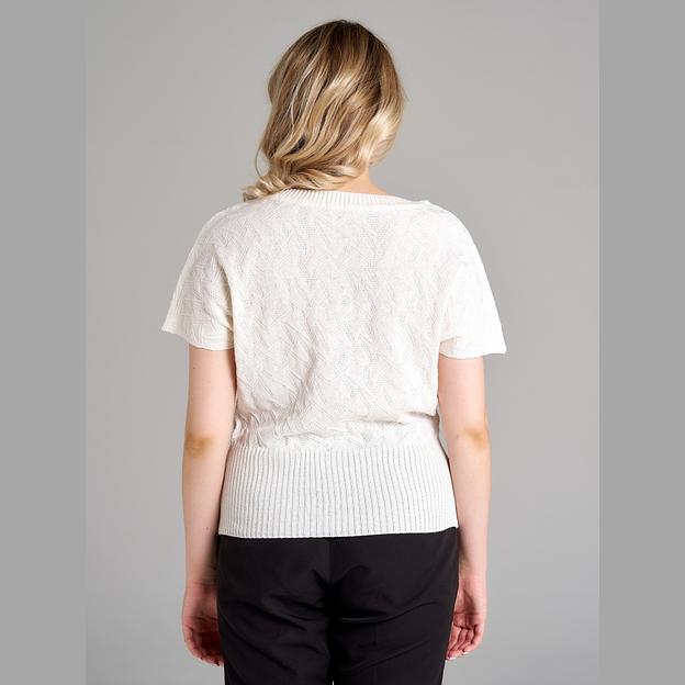 Кофта «Фантазия» молочная ОПТ фото 3