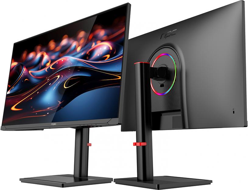 Монитор NPC 27" MD2707-K черный IPS LED 1ms 16:9 HDMI M/M матовая HAS Piv 250cd 178гр/178гр 1920x1080 240Hz G-Sync FreeSync DP FHD USB 5.5кг фото 7