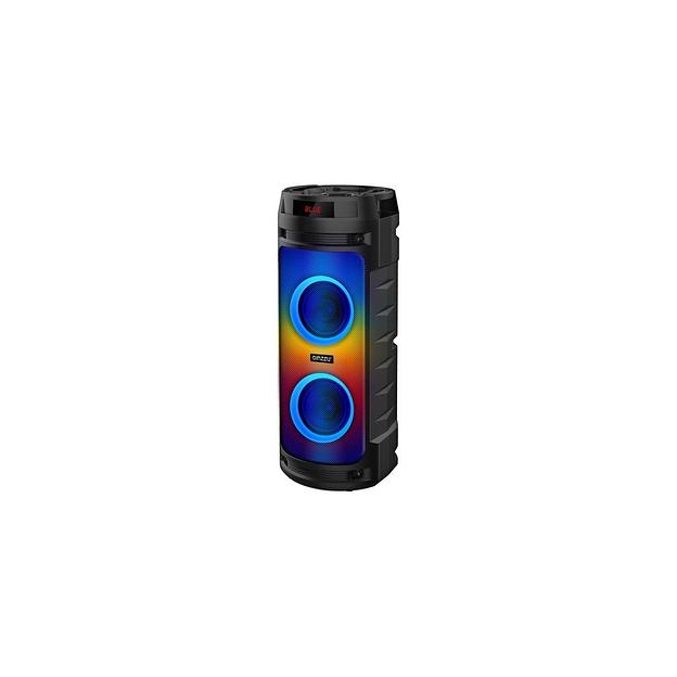 Музыкальный центр Ginzzu GM-219, 50Вт, с караоке, Bluetooth, FM, USB, micro SD, черный, фото 1