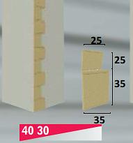 Русты из пенополистирола (40 30) ОПТ фото 1