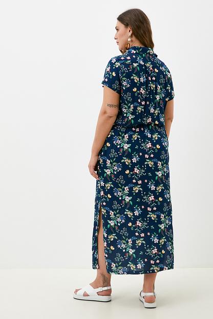 Платье Salma/синий принт фото 2