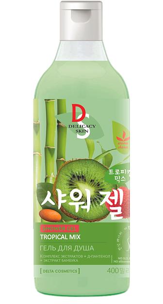 Гель для душа Delta «Тропический Mix» 400 мл ОПТ фото 1