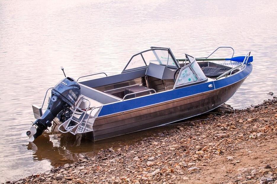 Алюминиевый катер Тактика 460 DC, 480*180*77 см фото 5