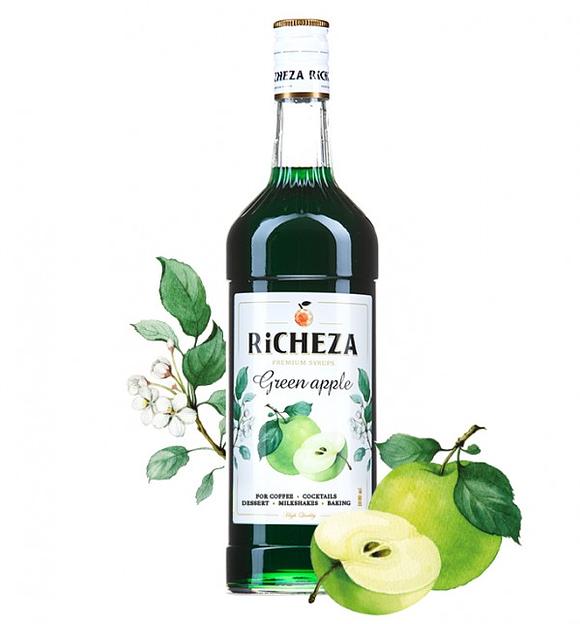 Сироп "Richeza" зеленое яблоко 1л фото 1