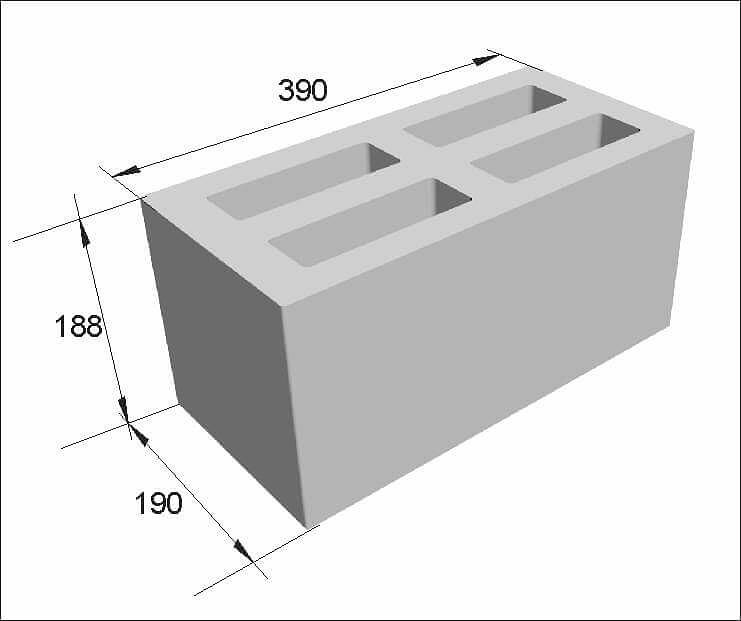 Камень стеновой пустотелый ОПТ фото 1