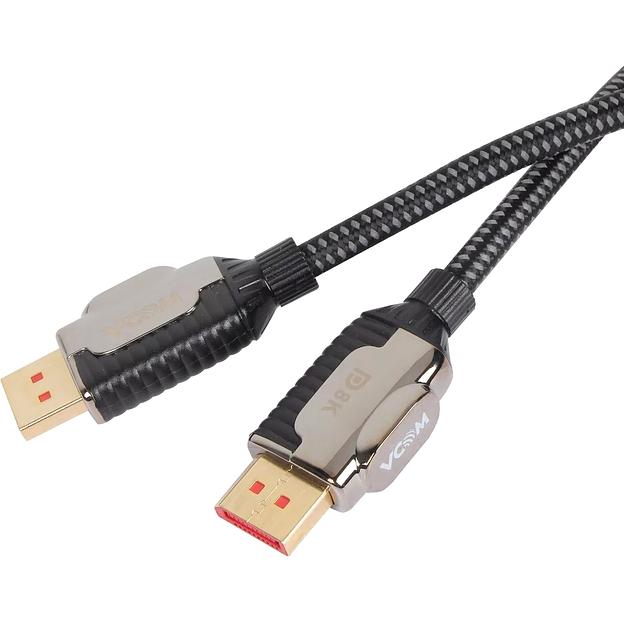 VCOM CG634-2M Кабель соединительный DISPLAY PORT v1.4, 8K@60Hz, 2m VCOM фото 4