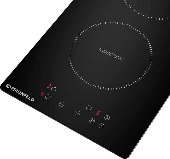 Индукционная варочная поверхность Maunfeld AVI292STBK черный фото 5