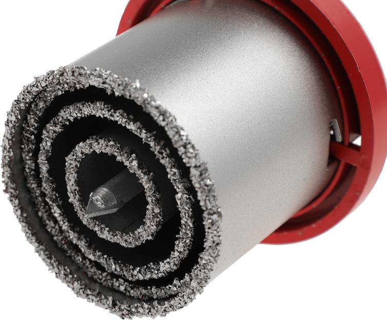 Набор коронок по керамической плитке MATRIX 72840, 33-53-67-73 мм, 6-гранный хвостовик фото 4