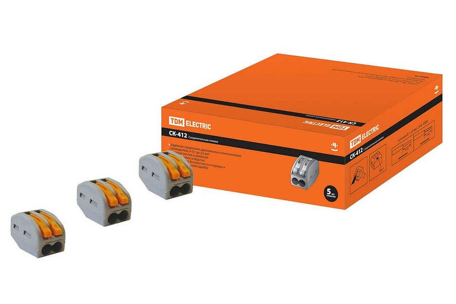 Соединительная клемма СК-412 (2,5кв.мм) фото 1