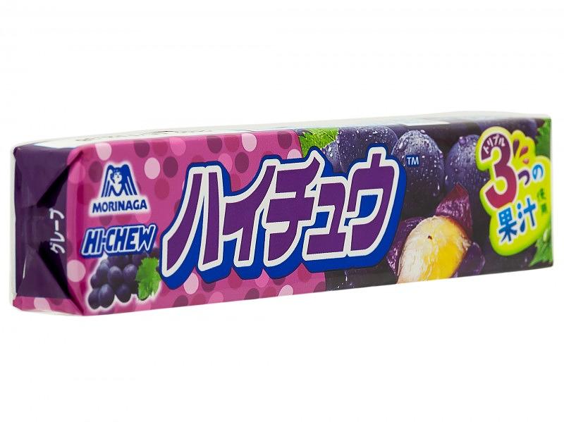 Конфеты жевательные Hi-Chew со вкусом винограда 12шт, Morinaga, 55,2г фото 2