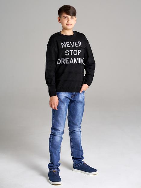 Джемпер «Стоп 2» чёрный, для мальчиков ОПТ фото 5