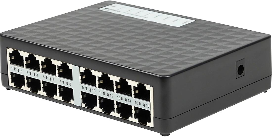 ORIGO OS1116/A1A 16-портовый неуправляемый коммутатор 10/100 Мбит/с фото 2