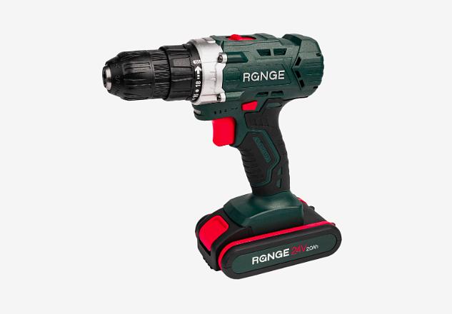 Аккумуляторная дрель шуруповёрт Range RCD24/2.0-A фото 1