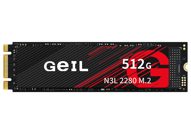 Твердотельный накопитель 512GB SSD GEIL N3L M.2 2280 SATAIII R500MB N3LWK09I512D фото 1