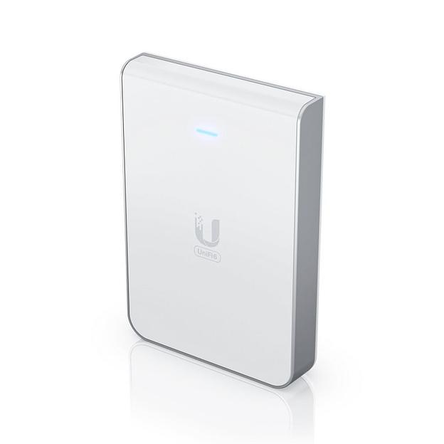 UniFi 6 AP In-Wall Точка доступа 2,4+5 ГГц, Wi-Fi 6, 4х4 MU-MIMO, 5х 1G RJ45 фото 1