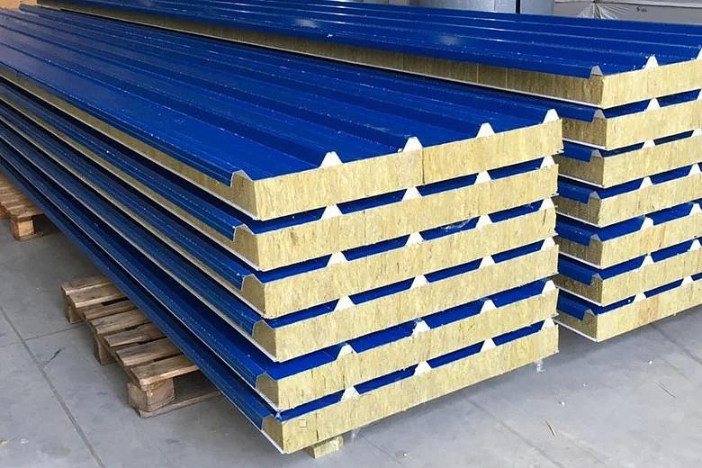 Сэндвич-панель кровельная 120 мм, базальт фото 2