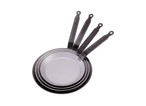 Сковорода для блинов d=20 см. h=1,5 см. белая сталь (индукция) Carbone Steel De Buyer /1/5/ фото 1