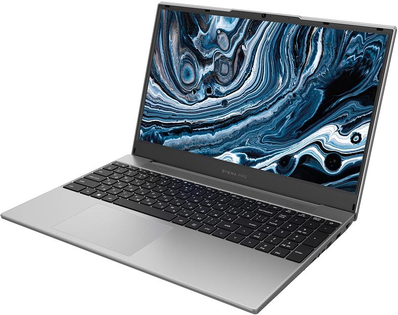 Ноутбук Digma Pro Breve Ryzen 5 7430U 16Gb SSD512Gb AMD Radeon 15.6" IPS FHD (1920x1080) Windows 11 Professional silver WiFi BT Cam 4500mAh (DN15R5-ADXW09) фото 3