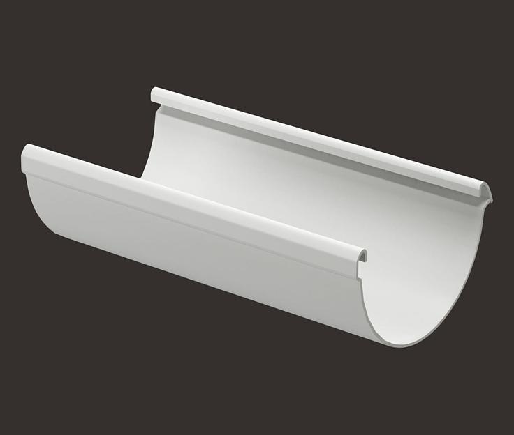 Желоб водосточный Döcke Lux 3 м пломбир опт фото 1