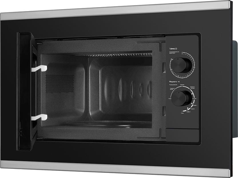 Микроволновая печь встраиваемая 20L HMT-2017GRILL BLACK WEISSGAUFF фото 3