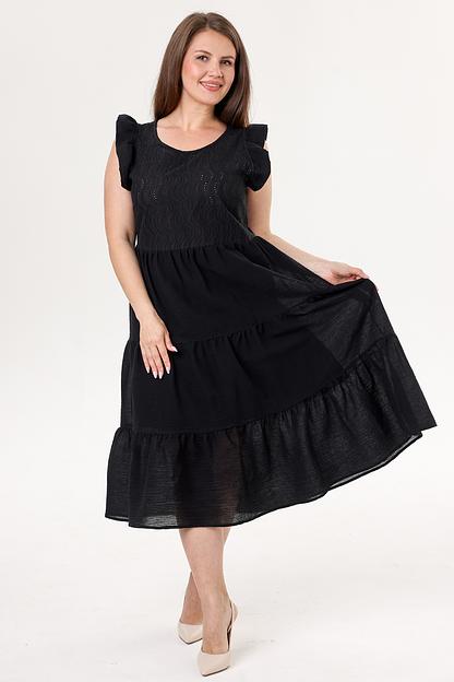 Платье женское  6088/01/Черный  фото 1