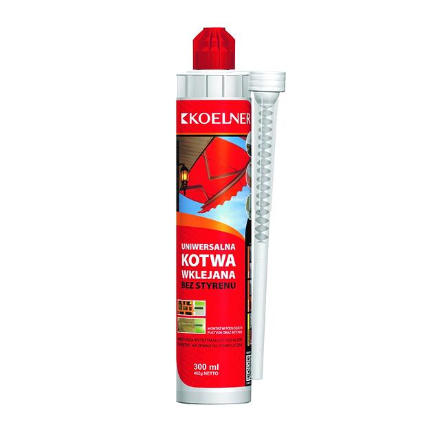 Анкер химический KOELNER KEM-PSF, 300 мл фото 1