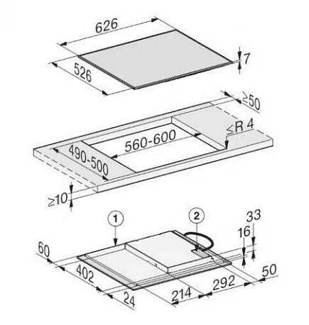 Индукционная варочная панель KM 7361 FL MIELE фото 3