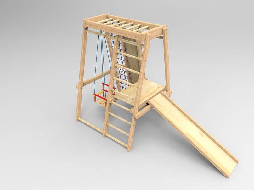 Детский спортивный комплекс «Скалолаз» — отшлифованный фото 1