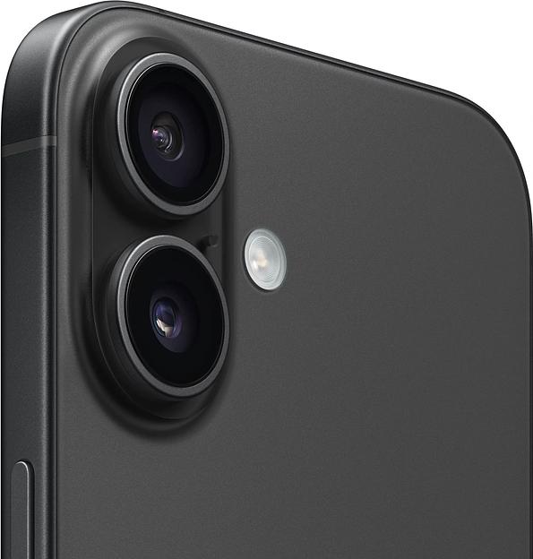 Смартфон Apple A3287 iPhone 16 256Gb черный моноблок 3G 4G 1Sim 6.1" 1179x2556 iOS 18 48Mpix 802.11 a/b/g/n/ac/ax/be NFC GPS Protect фото 4