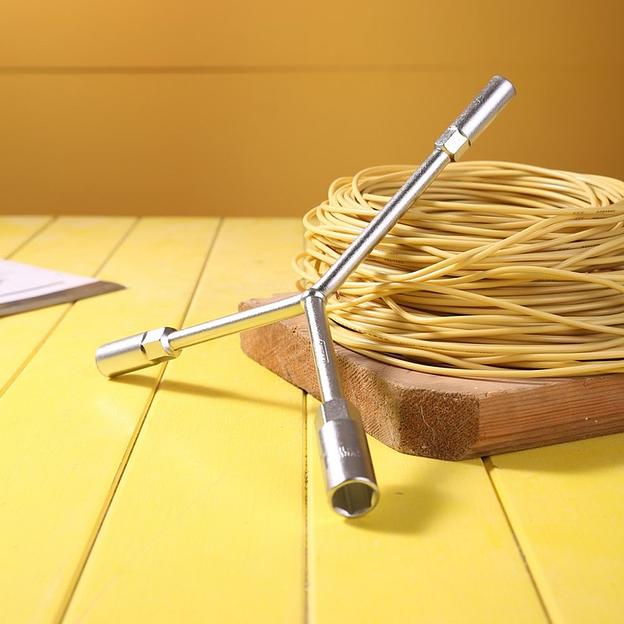 Ключи Deli Y-образный торцевой ключ Deli DL101214 10/12/14мм, сталь Cr-V фото 4