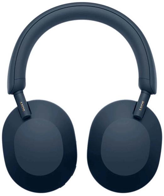 Гарнитура мониторные Sony WH-1000XM5 1.2м синий беспроводные bluetooth оголовье (WH1000XM5) фото 2