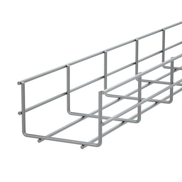 Лоток проволочный 300х60 L3000 сталь 4мм PL60-300-3000 оцинк. КМ LO0663 фото 1