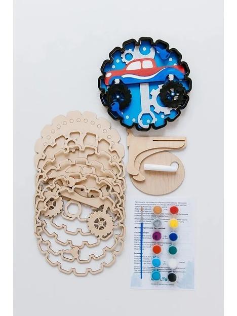 Набор для творчества раскраска-антистресс «Джип» Art Plywood, опт фото 3