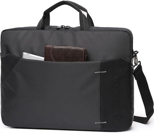 Сумка Continent CC-205 GA(нейлон, серый, 15,6'') фото 6