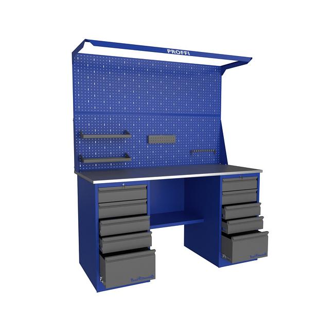 Верстак «Верстакофф Proffi» 216 Д5 Д5 Э2 фото 1