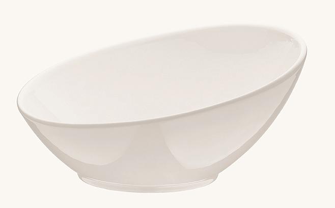 Салатник d=140 мм. 250 мл. h=68 мм. Белый, форма Ванто /1/12/ фото 1