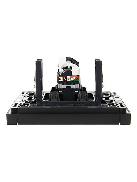 FORTE&PIANO Розетка компьютерная RJ45 кат.5E FP132 черный IEK фото 5