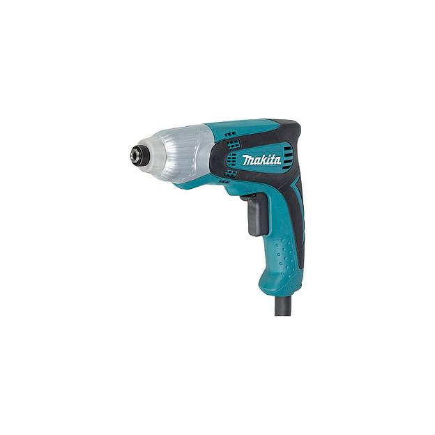 Ударная дрель-шуруповерт Makita TD0100, сетевой фото 1