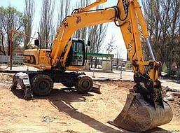 Услуги и аренда колёсного экскаватора в Краснодаре фото 5