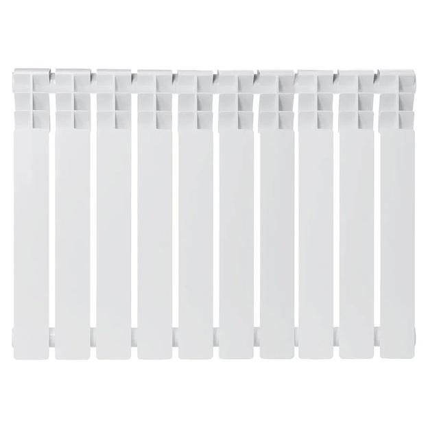 Радиатор алюминиевый секционный 500/80/10 боковое подключение фото 3