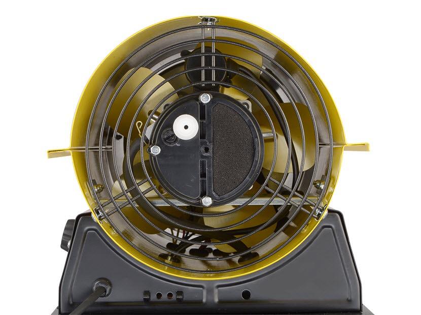 Пушка тепловая дизельная прямого нагрева на 50 кВт, круглая фото 3