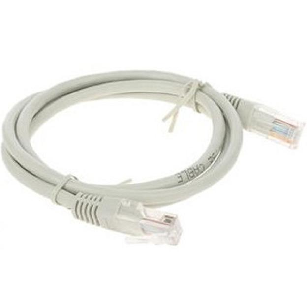 Cablexpert Патч-корд медный UTP PP10-1M кат.5, 1м, литой, многожильный (серый) фото 1