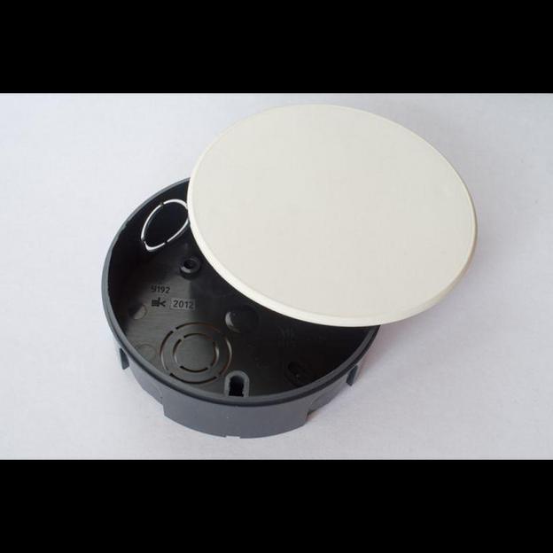 Коробка ответвительная СП 80х17мм (размер коробки без крышки d71х15мм) SE U194 фото 1