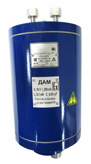 ДАМ-СО2-50 ИБЯЛ.407111.002-36 датчик-газоанализатор моноблочный (30-50)% об. диоксид углерода-азот, погрешность 5% (для БПС-21М взрывозащищенного) (замена ГТВ-1101ВЗ) фото 1