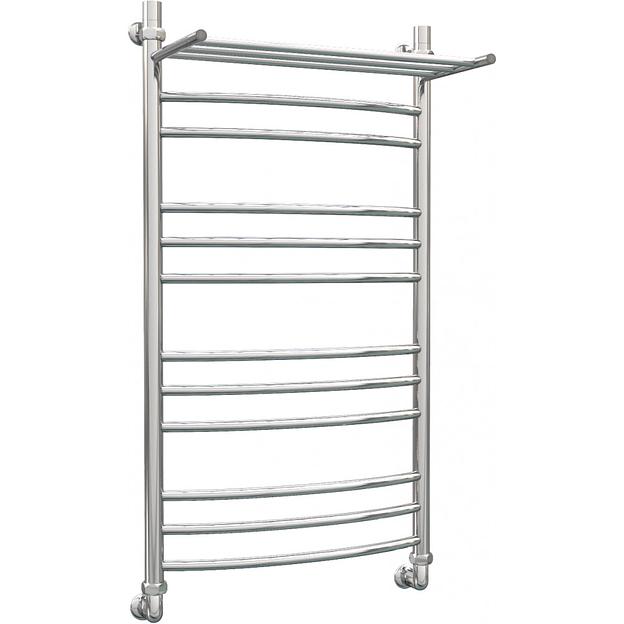 Полотенцесушитель водяной Роснерж Дуга L104110 100x40 с полкой групповой фото 1